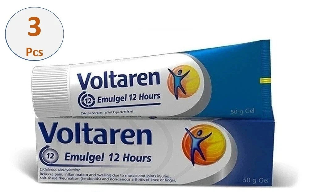⭐FAST SHIPPING ⭐3X Voltaren Emulgel 50g Strong Relief of Local Pain Gel 12 hours