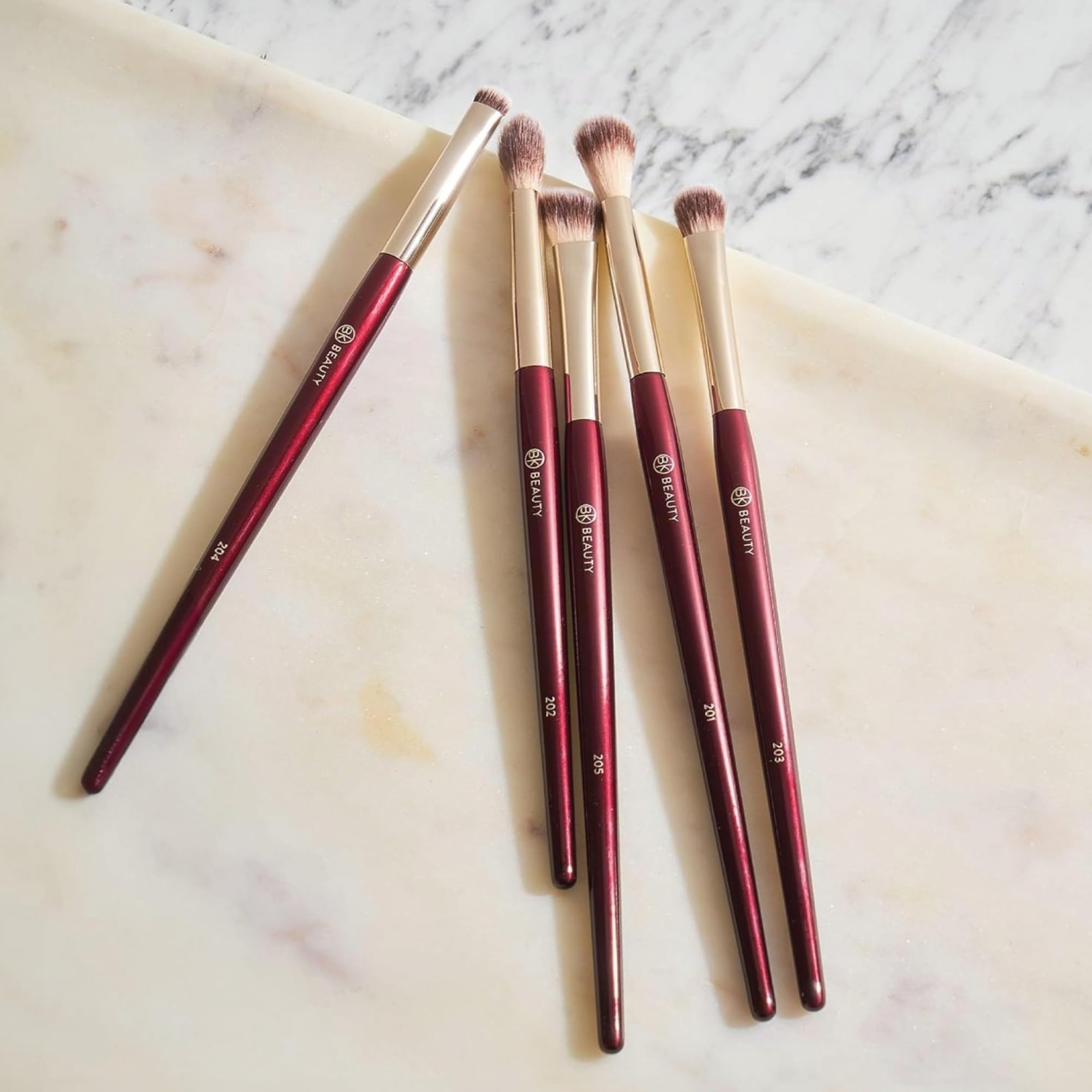 5PC Professional Makeup Brush Set – Essentials for Blending, Smudging & Defining