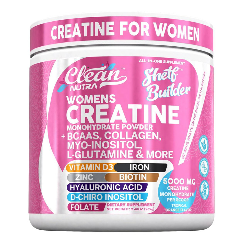 Clean Nutraceuticals Creatine For Women Creatine Monohydrate Bcaa Powder