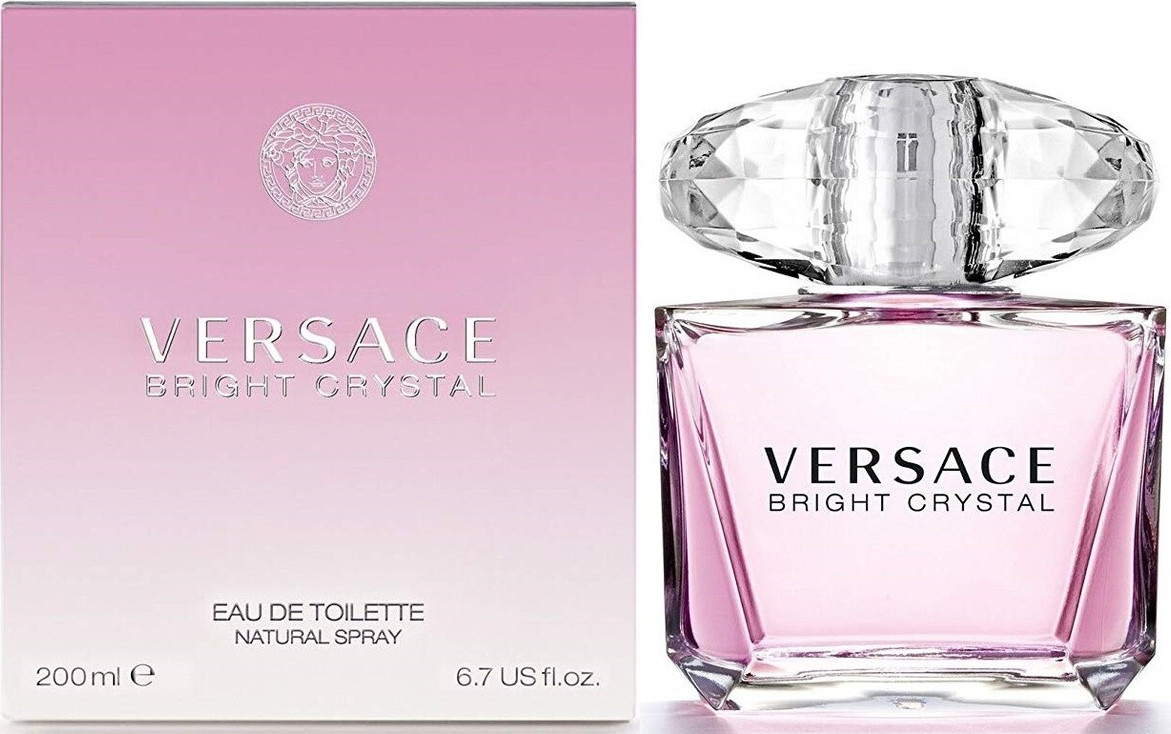 BRIGHT CRYSTAL BY VERSACE 6.7 OZ 200 ML EDT BRAND NEW SEALED BOX FREE SHIP