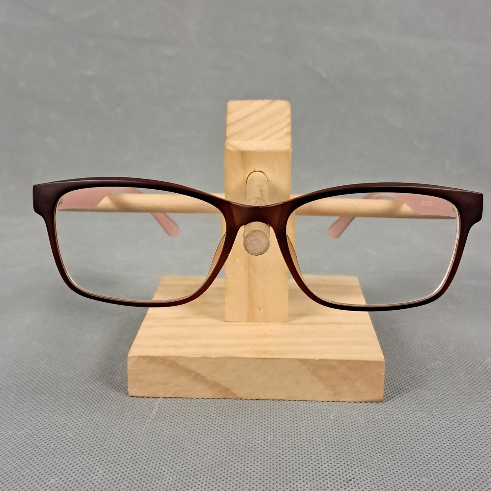 Zenni #2018915 Eyeglasses Frame Brown Rectangle Glasses 54 17 146mm Chocolate