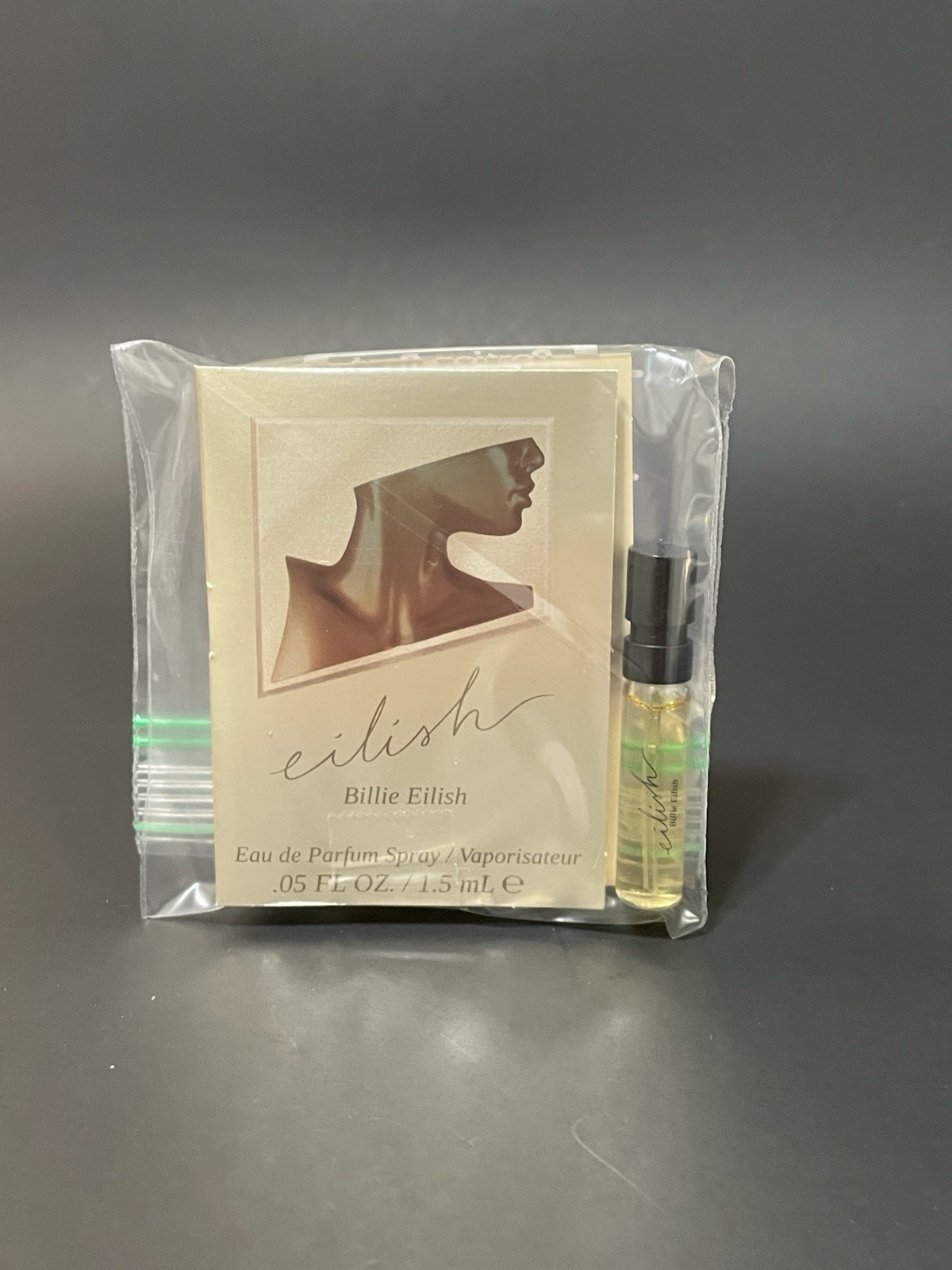 BILLIE EILISH WOMENS “EAU DE PARFUM” SAMPLE NEW Vial with original ‘card’