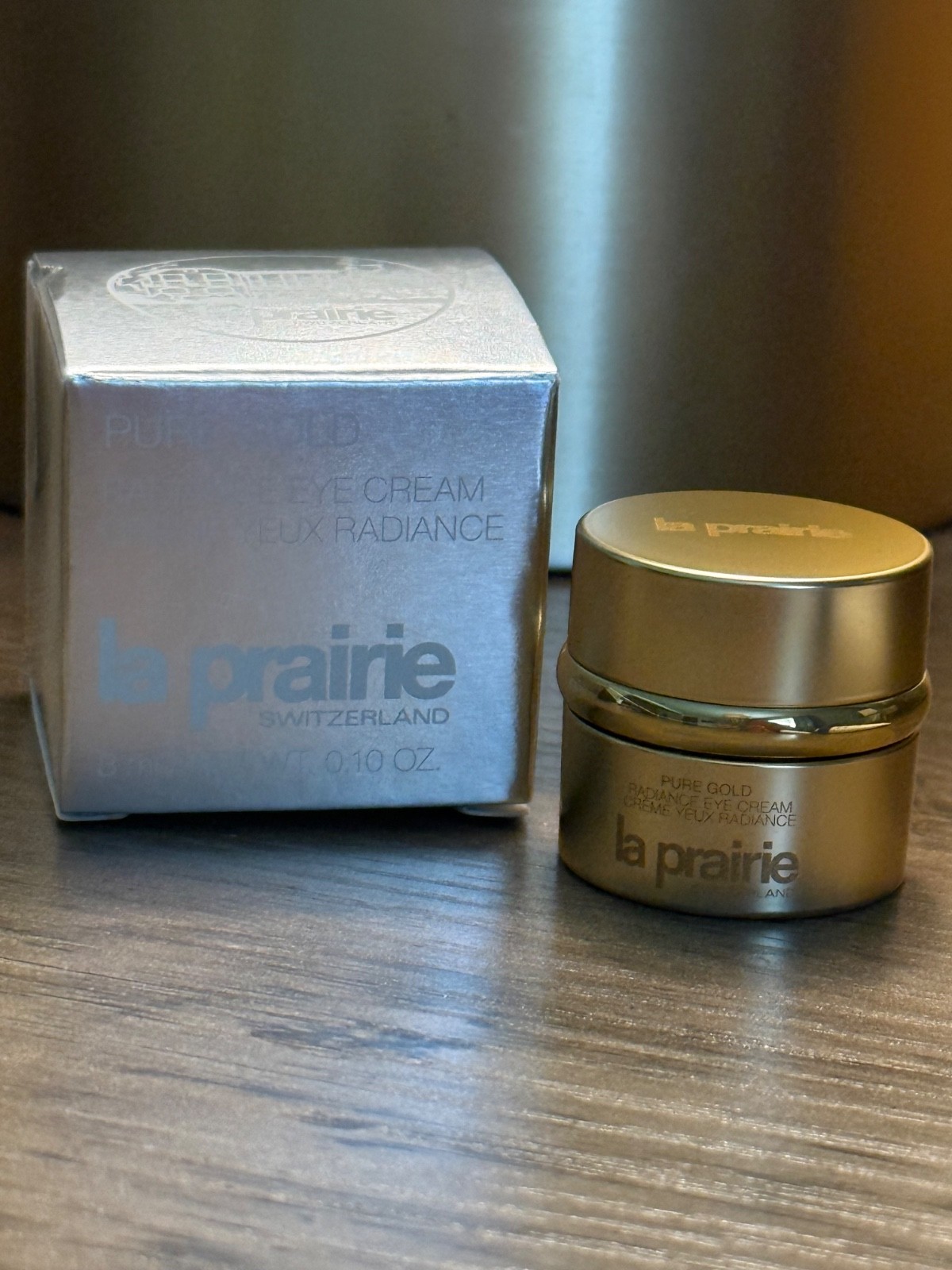 La Prairie Pure Gold Radiance Eye Cream – 3ml Sealed & New