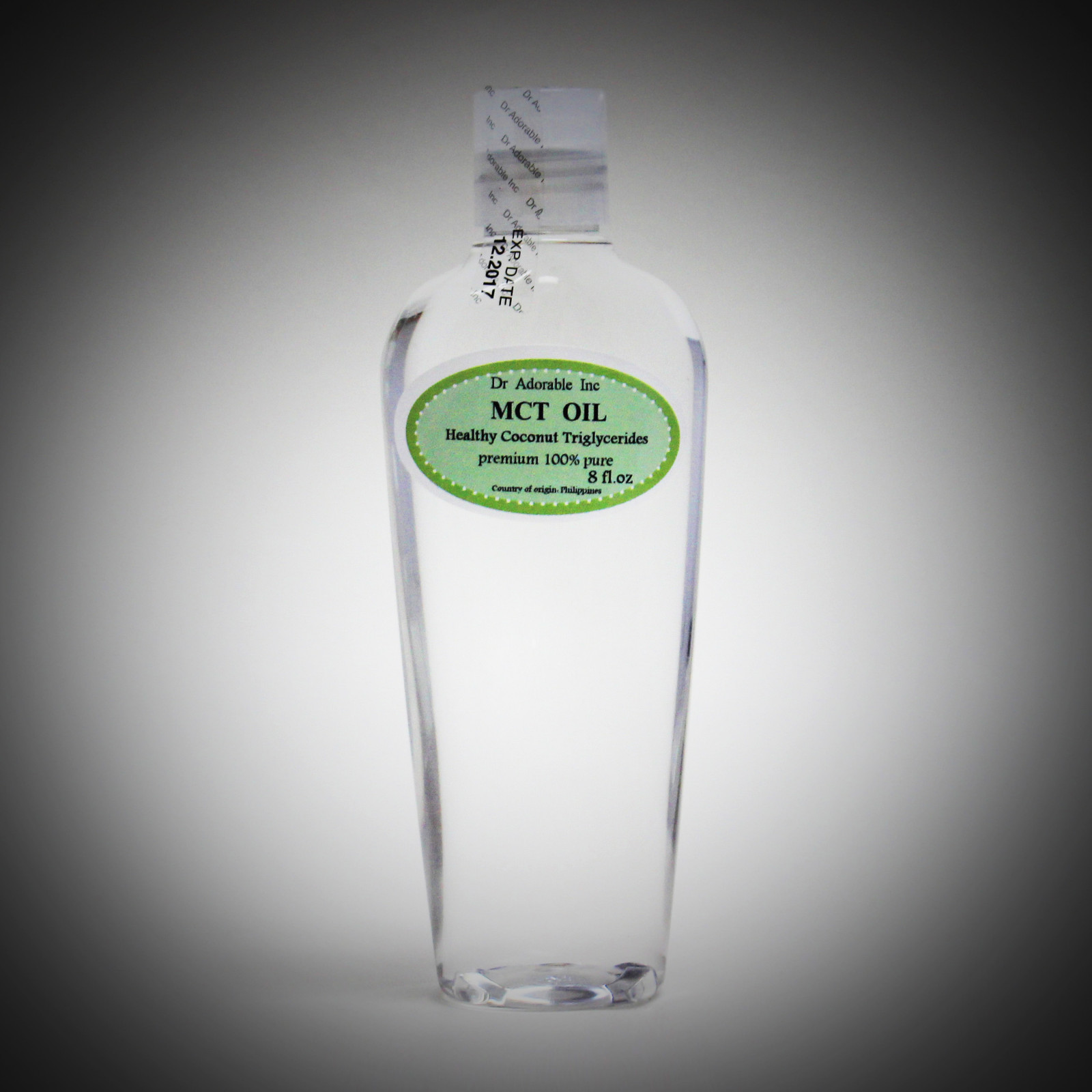 8 OZ PURE PREMIUM MCT OIL 100% COCONUT SOURCED VEGAN NATURAL by DR.ADORABLE