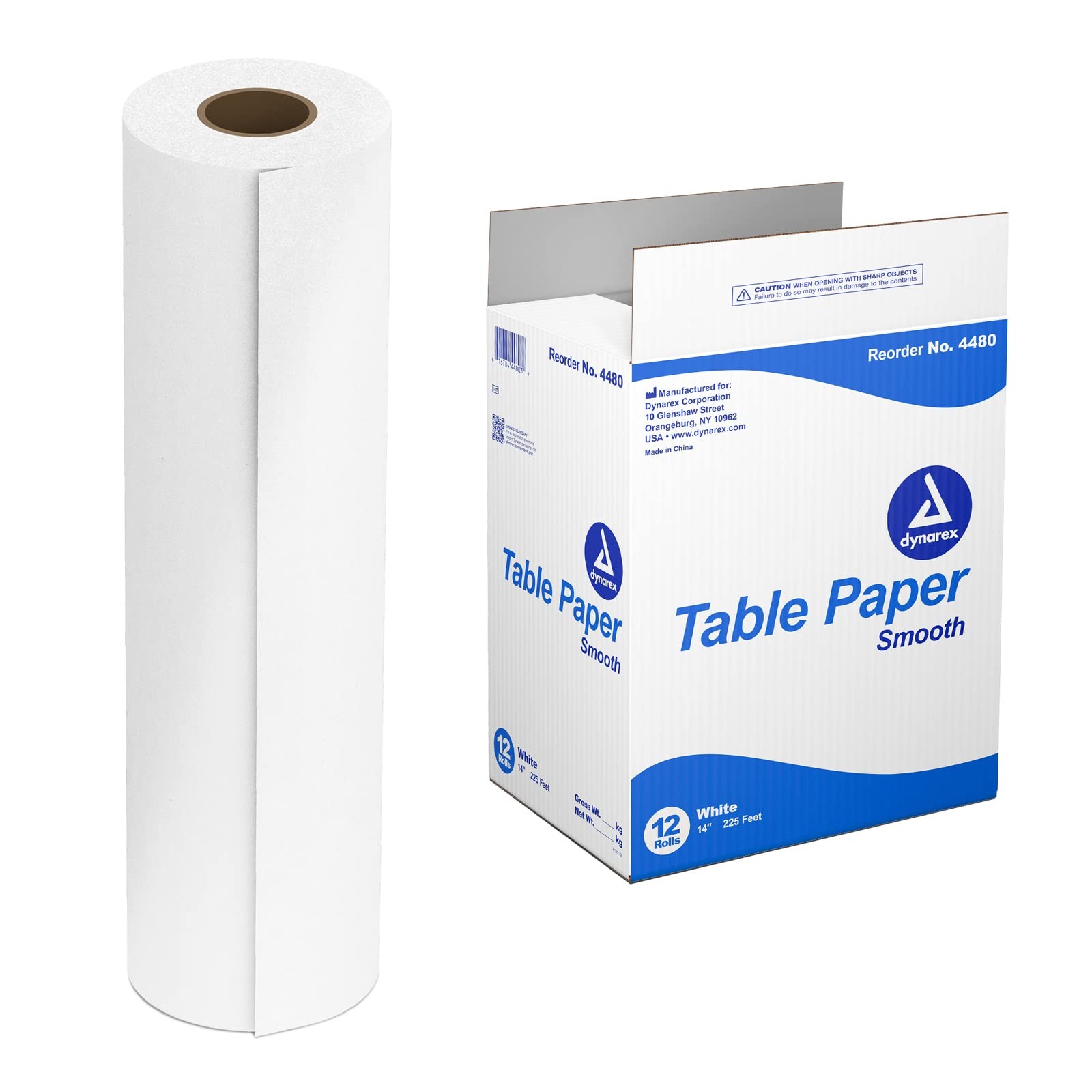 Table Paper Rolls, Smooth, 14″ x 225 ft., 1 Case of 12