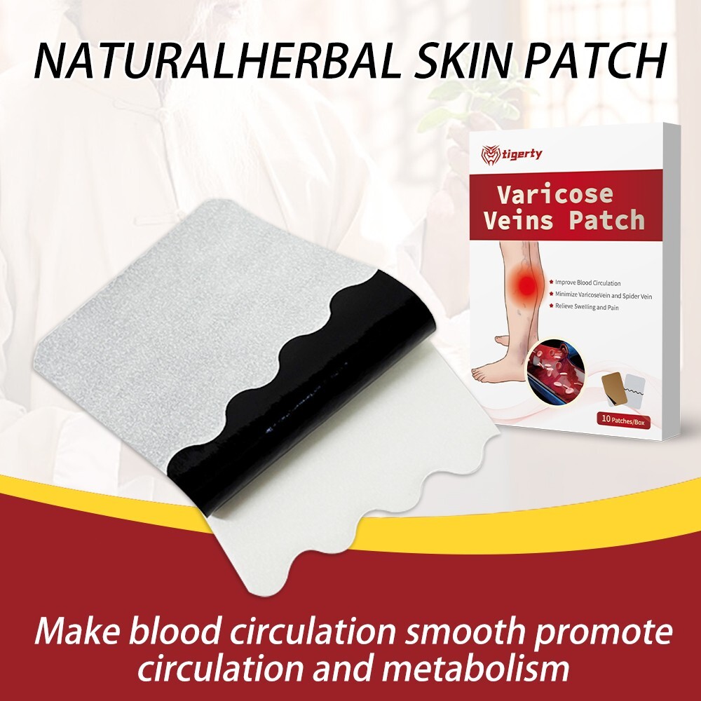 10pc Legs Spider Vein Circulatory Support Varicose Vein Patch Vein Treatment Pad