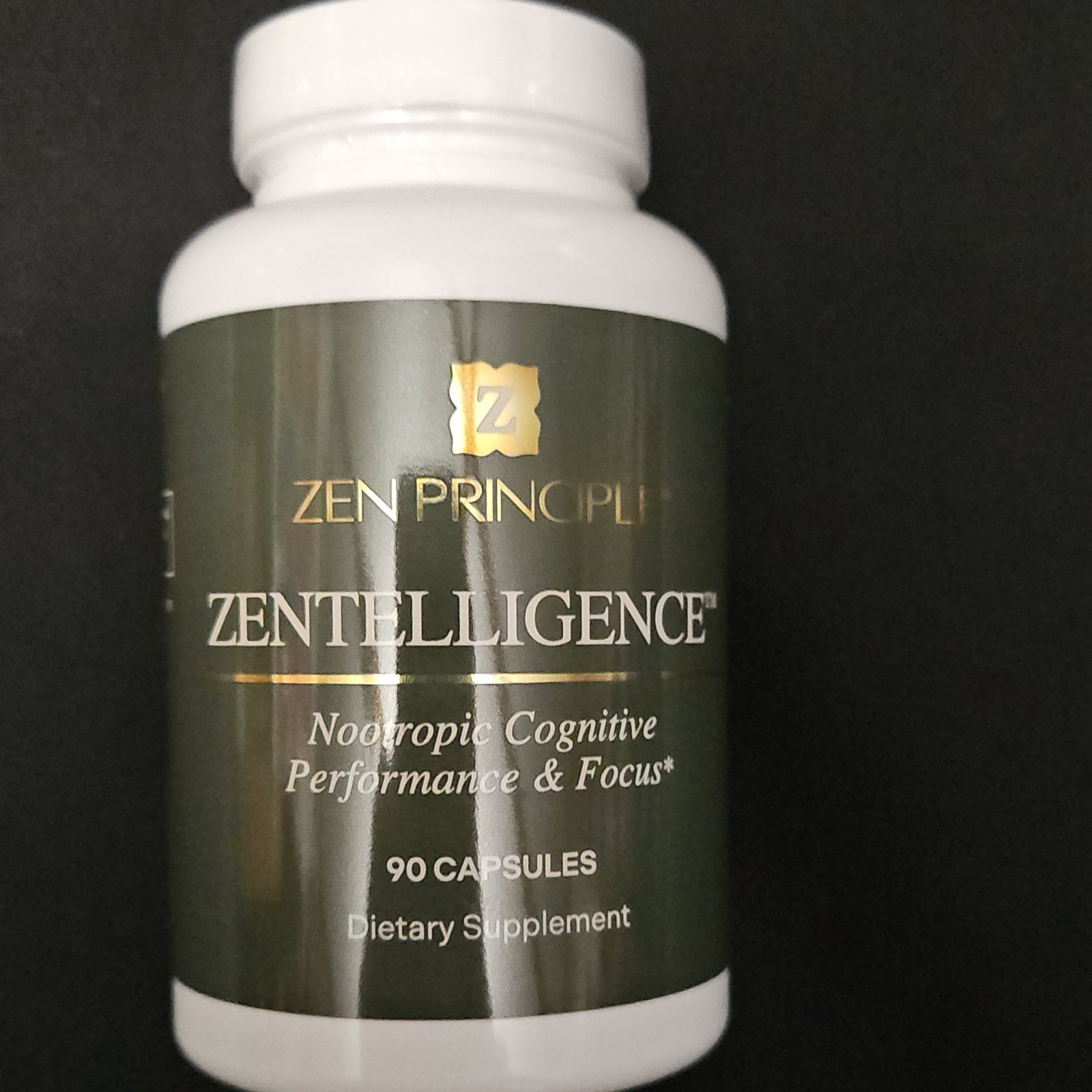 Zen Principle Zentelligence Nootropic Lion’s Mane Bacopa 90 Capsules Exp 09/2029