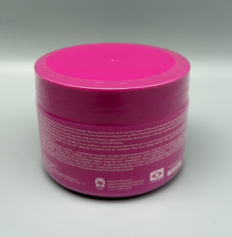 Nutree Amazonliss Brazilian Bondox Expert Thermal Mask Treatment 8.8 oz 03/2025