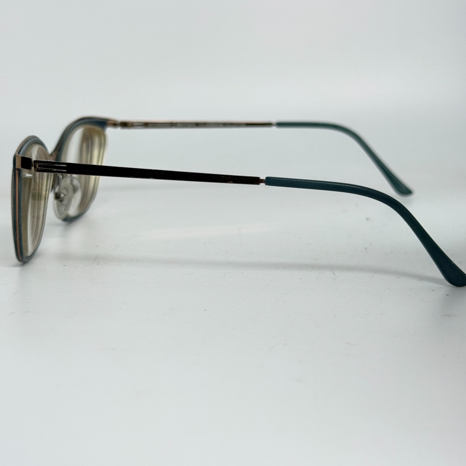 Prodesign Denmark 3175 C.9331 Matte Teal Gold Eyeglasses Frames 53-17 21006