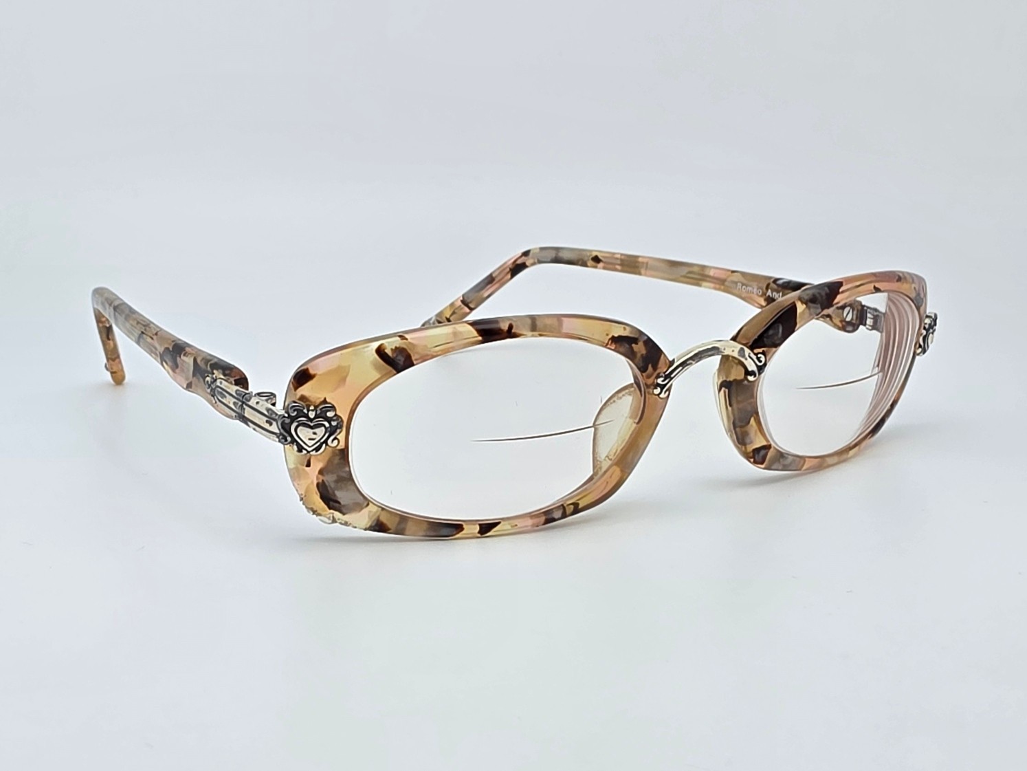 Brighton Romeo and Juliet Crystal Brown Tortoise Eyeglasses Frame Hong Kong 46mm