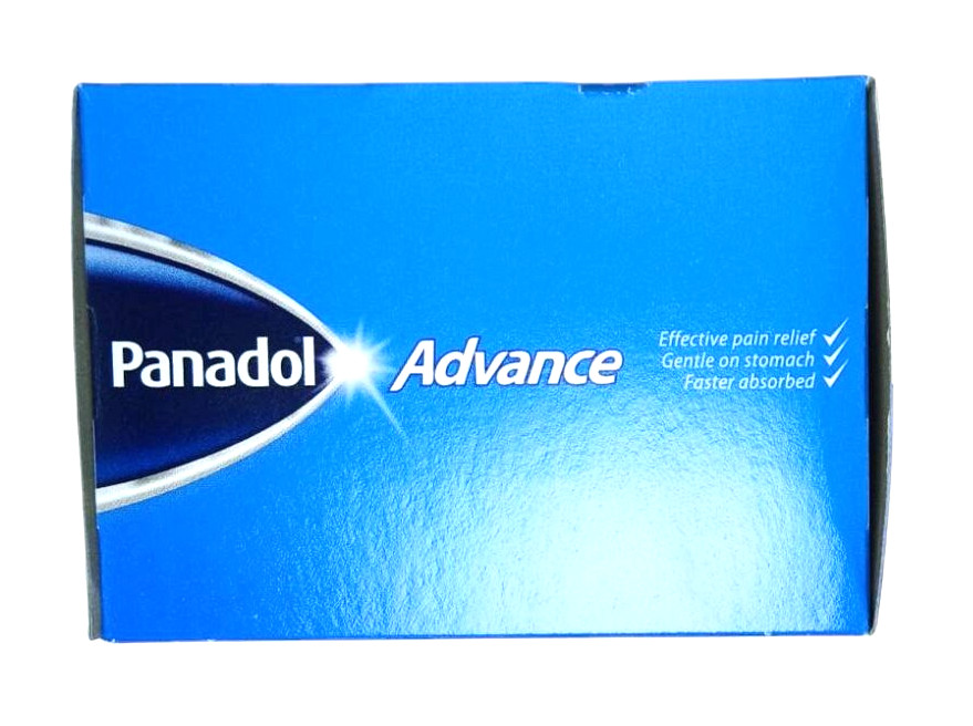 Panadol Advance, Effective Pain Relief, Gentle, Faster Absorbed – (96 Tablets)