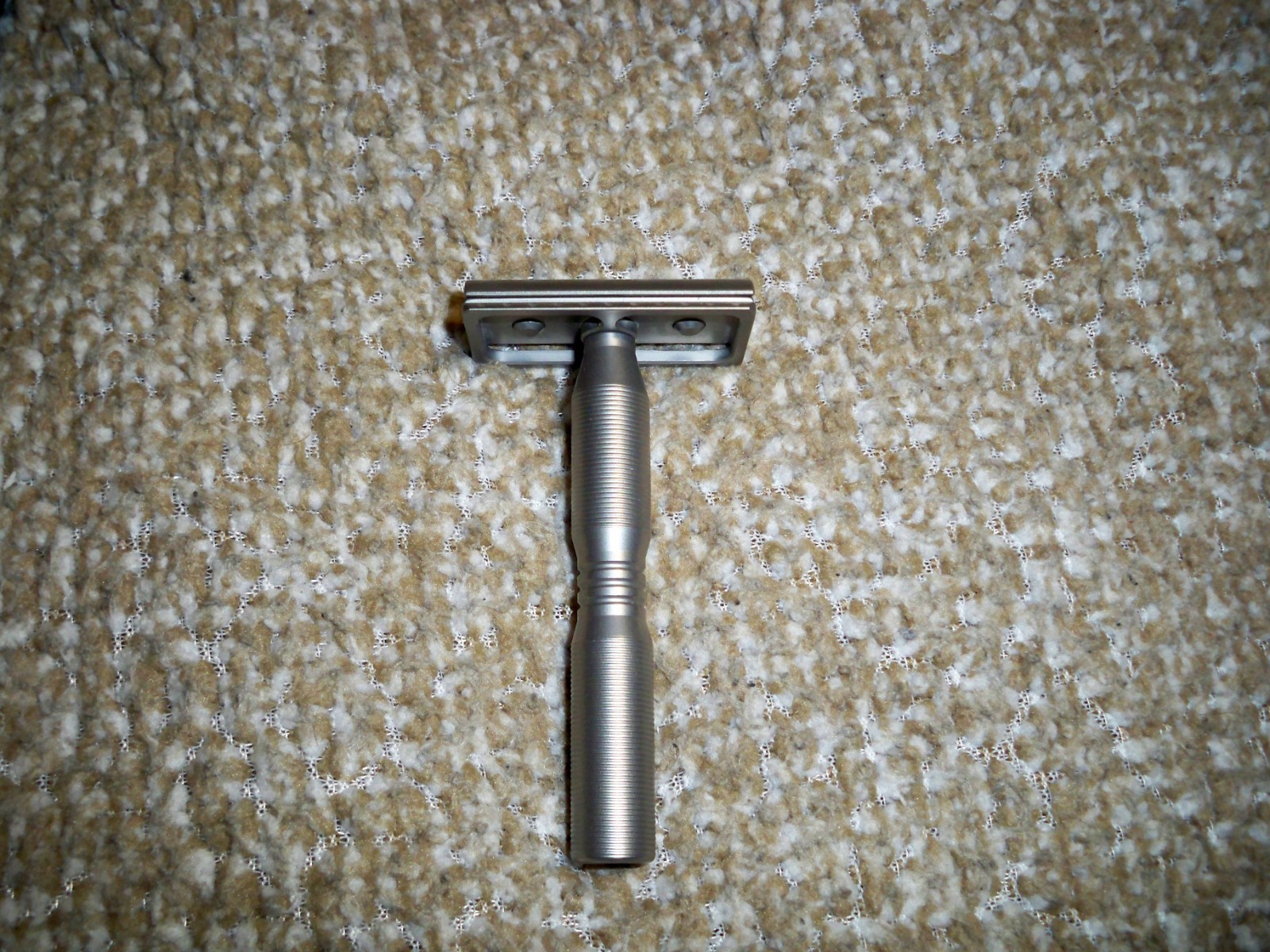Yates Stainless Steel Merica Razor Matte Finish No Longer Available USED