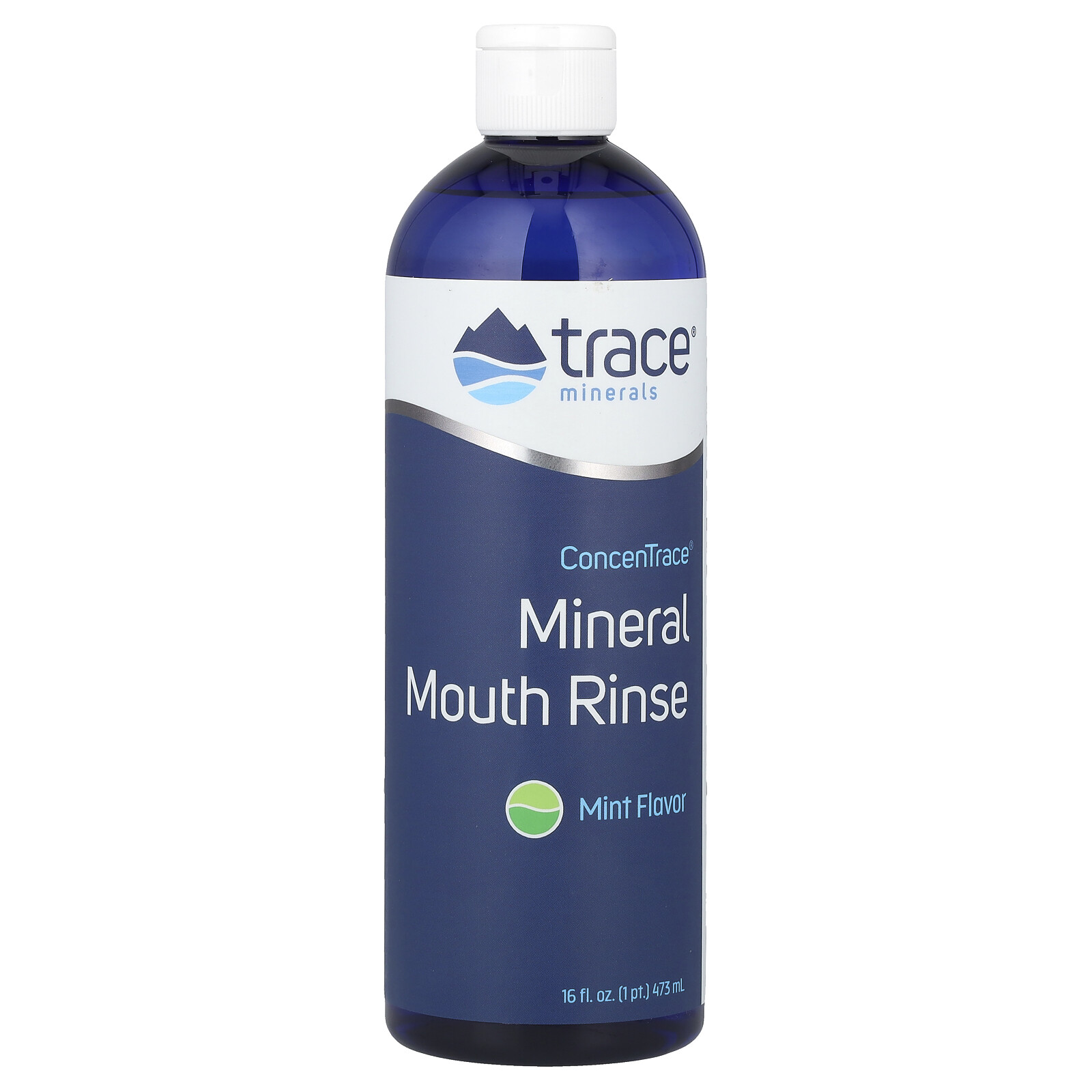 ConcenTrace® Mineral Mouth Rinse, Alcohol Free, Mint, 16 fl oz (473 ml)