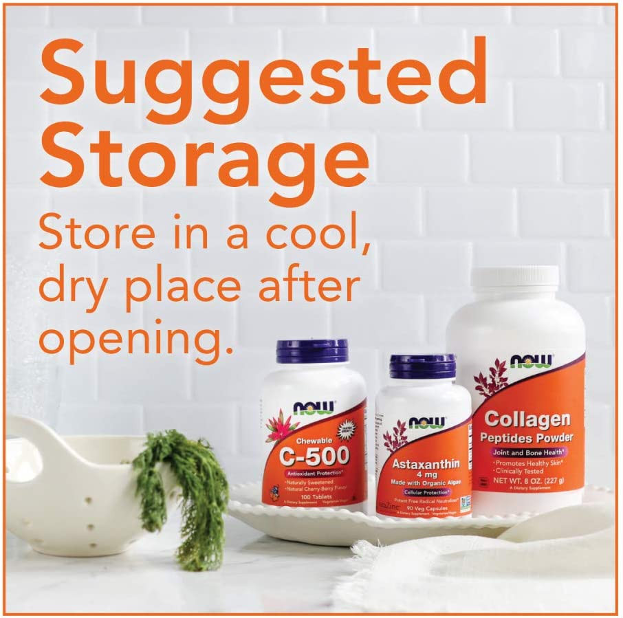 NOW Foods Vitamin B-6 (Pyridoxine Hcl) 100 Mg, Cardiovascular Health, Capsules