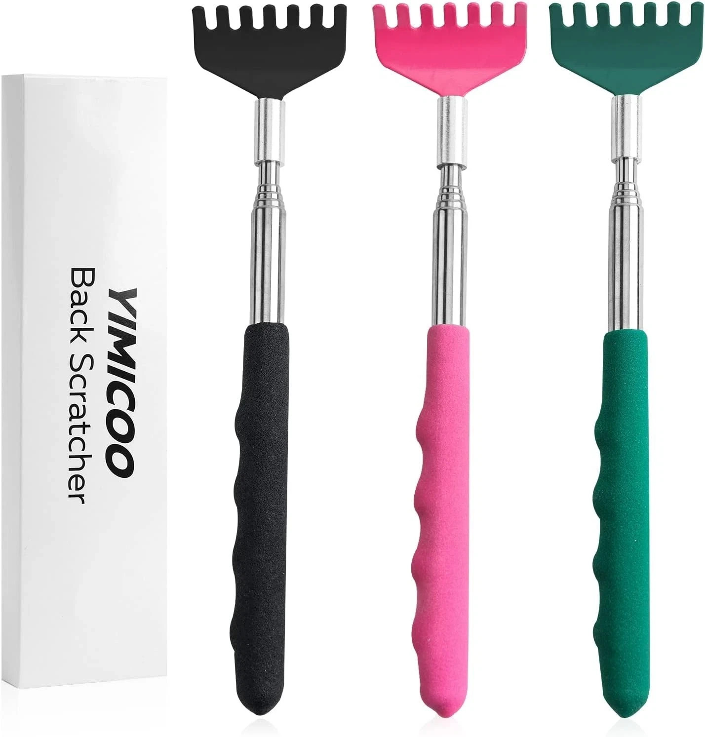 3 Pack Metal Portable Telescoping Back Scratchers +2days delivery time