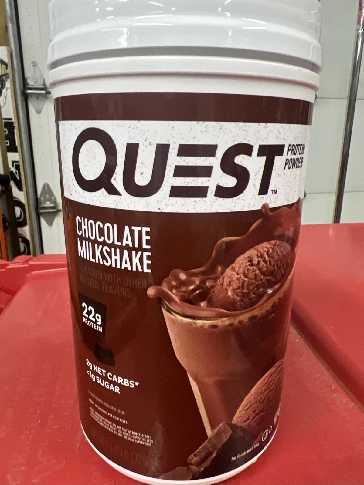 Quest Nutrition Chocolate Milkshake Protein Powder 22g Protein BBD 9/26 ….W