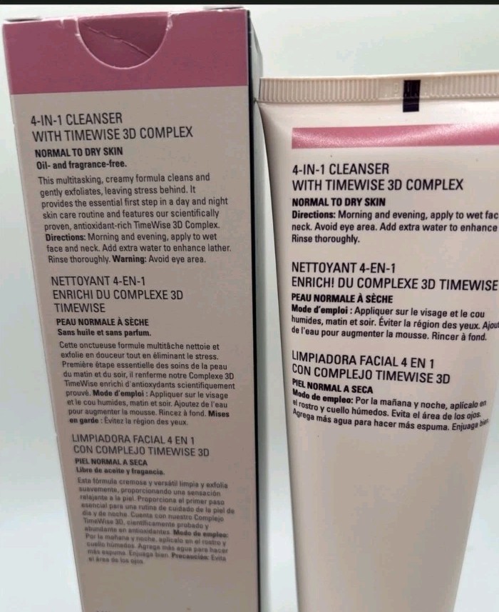 MARY KAY 4-IN-1 CLEANSER W/TIMEWISE 3D COMPLEX~217406~Normal To DRY~NIB!