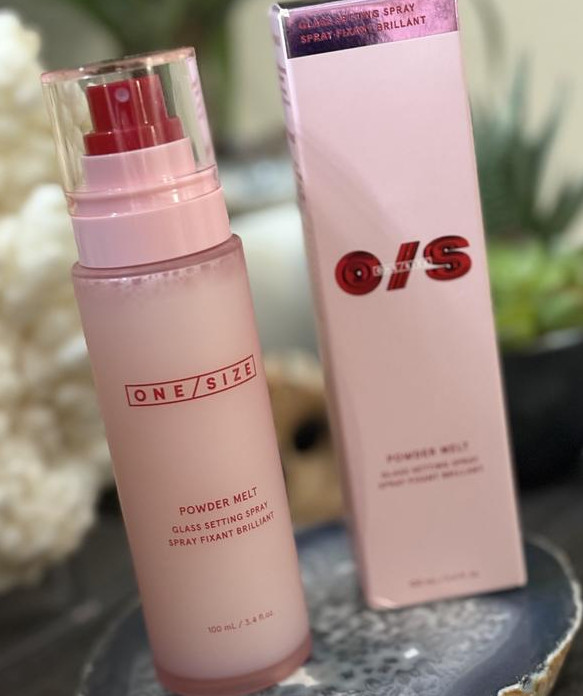 100% Authentic ONE/SIZE by Patrick Starrr Powder Melt Glass Setting Spray,3.4oz