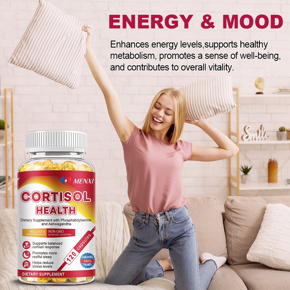 Cortisol Balance Support Magnesium Ashwagandha – Relieve Stress Balanced Adrenal