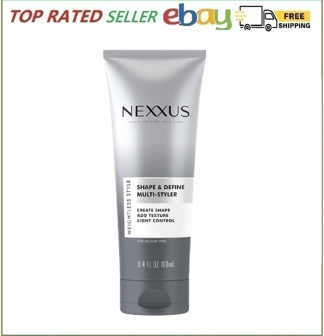 Nexxus Shape and Define Multi Styler Cream 3.4 Fl Oz Hair Styling Agent
