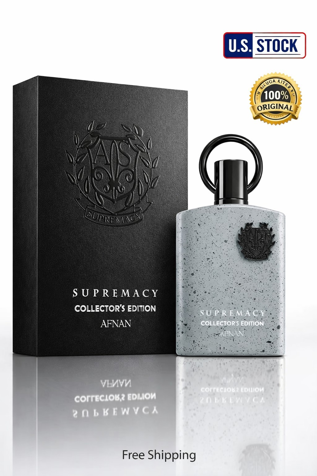 Afnan Supremacy Collector’s Edition for Men Eau De Parfum, 3.4 Fl. Oz Original