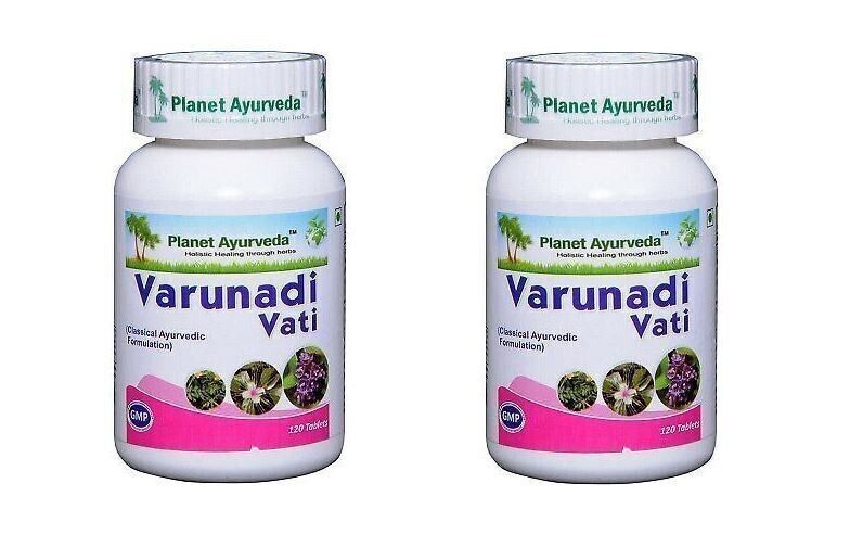 Planet Ayurveda Varunadi Vati tablets (120tab) Pack of 2