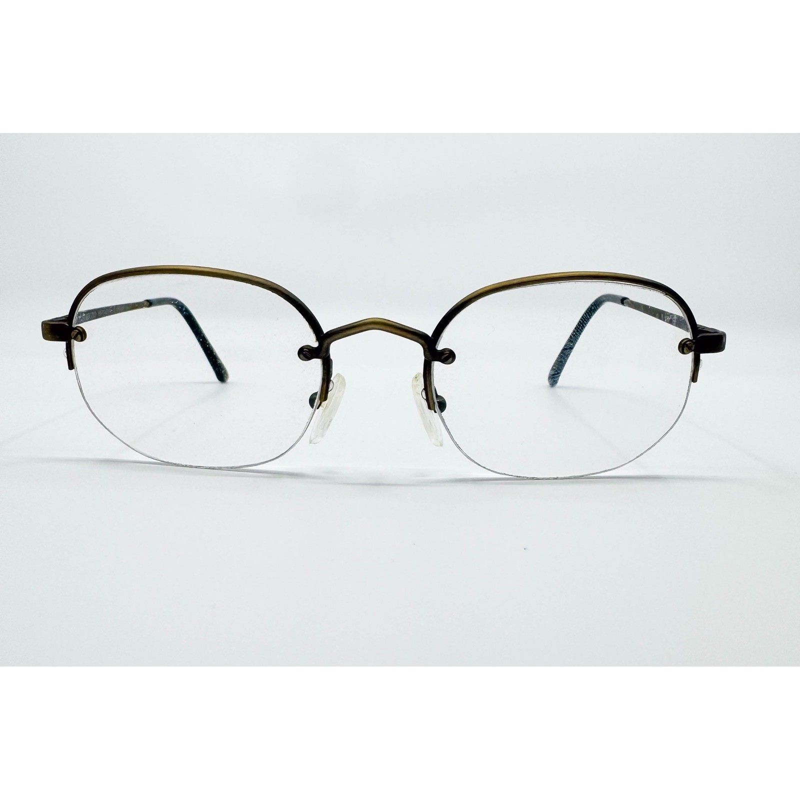 Giorgio Beverly Hills Eyeglasses Unisex Bronze Semi-Rimless G 908 R91 50-20 140