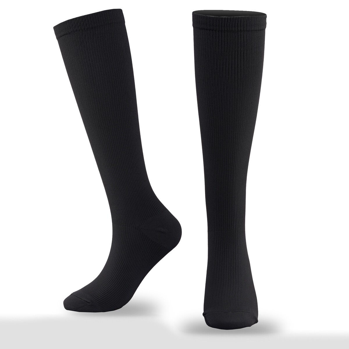 S M L XL XXL Wide Compression Socks for Swelling, Pain, Edema, DVT, Large Cuffs