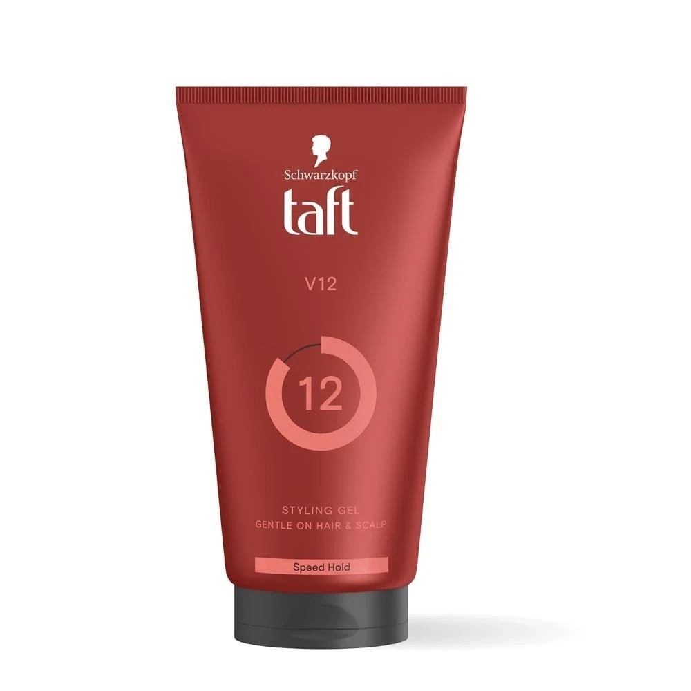 Schwarzkopf TAFT Power V12 Hair Gel With Speed Hold Technology 150ML