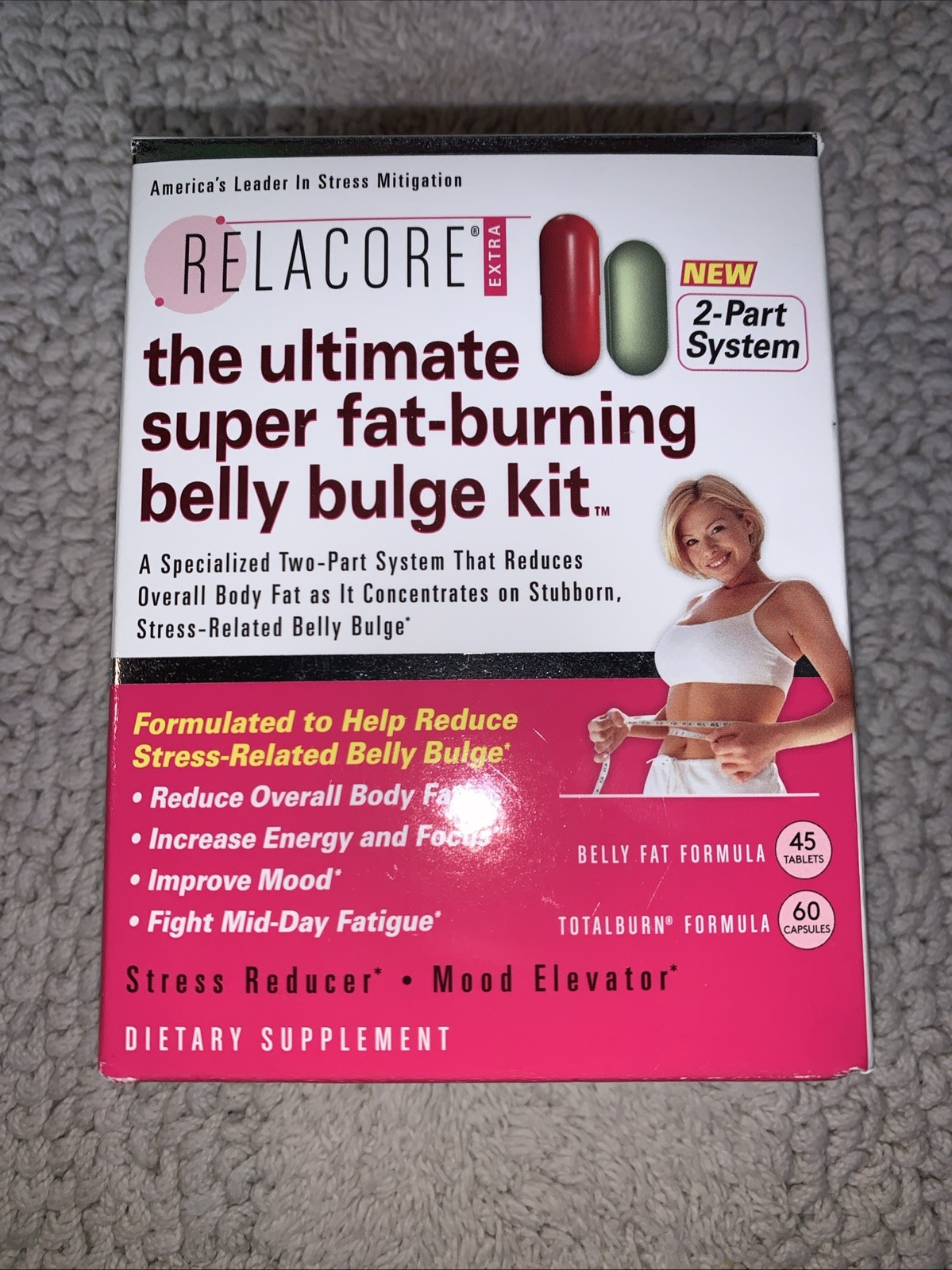 Relacore The Ultimate Super Fat Burning Belly Bulge Kit – 105 Count