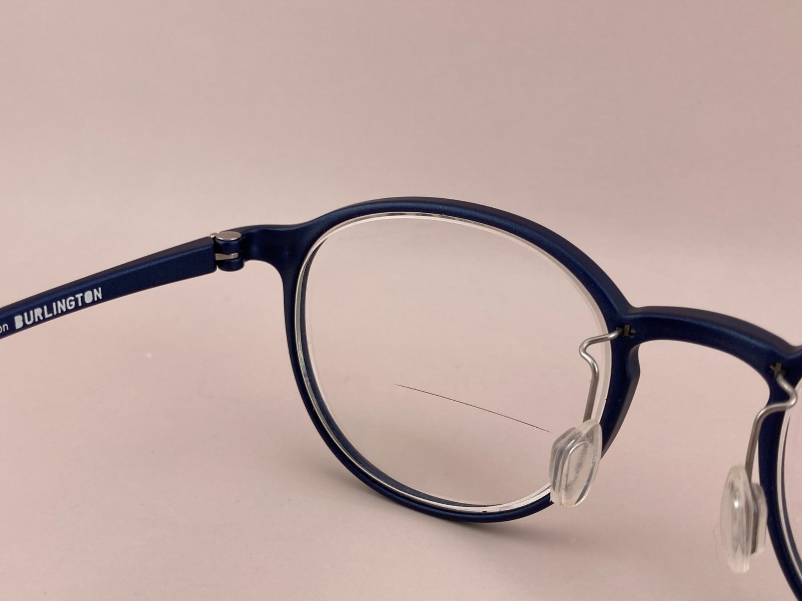 141 Eyewear Eyeglasses Frames Ultralight BURLINGTON Princess Blue 49-20-140mm