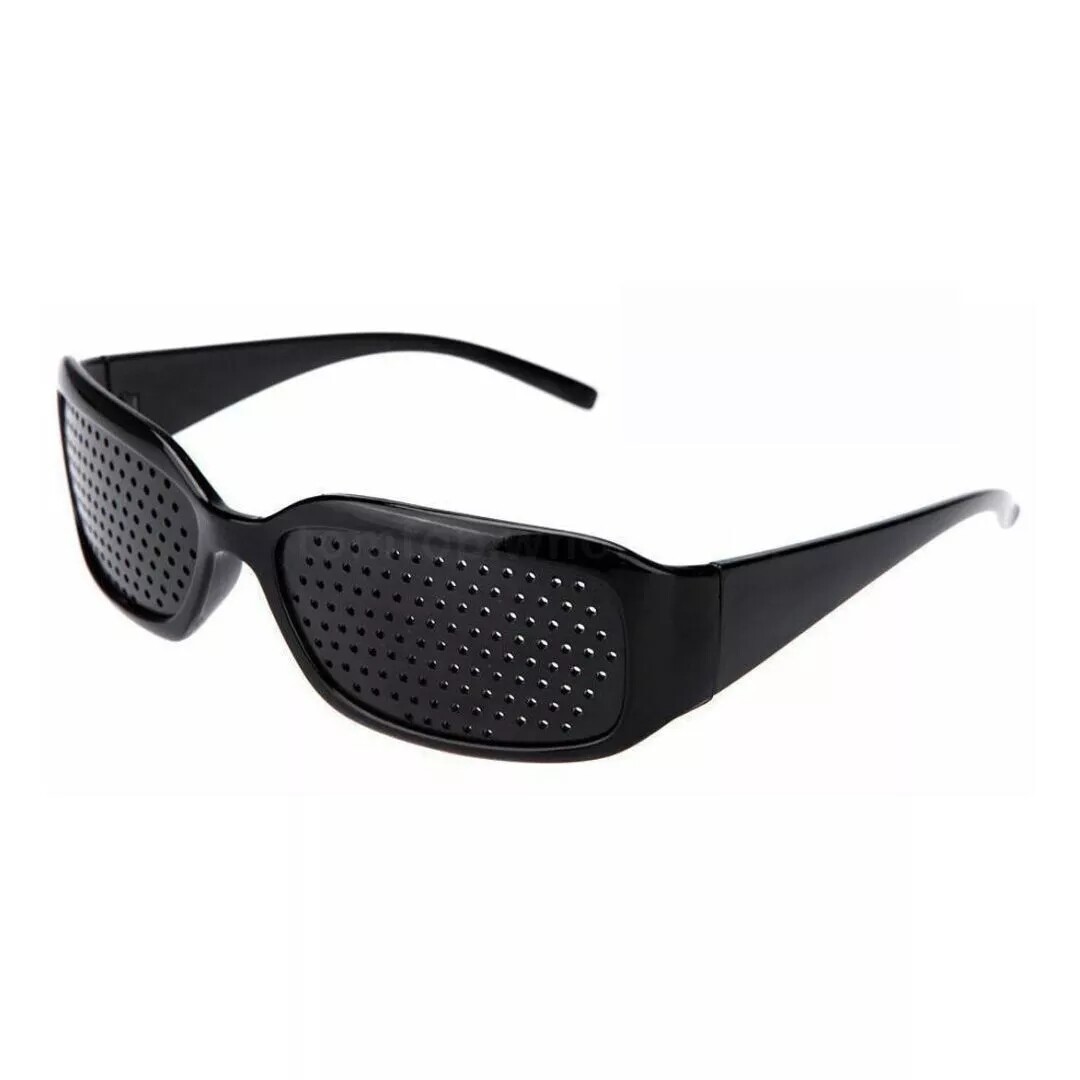 4x Unisex Small hole Glasses Eye Correction Exercise Eyesight Care Improveme