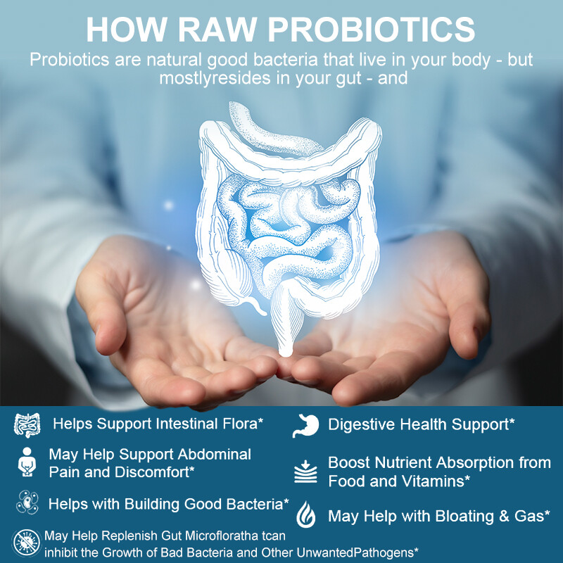 Probiotics 100 Billion CFU Potency Digestive Immune Health 120 Capsules DIGESTIV