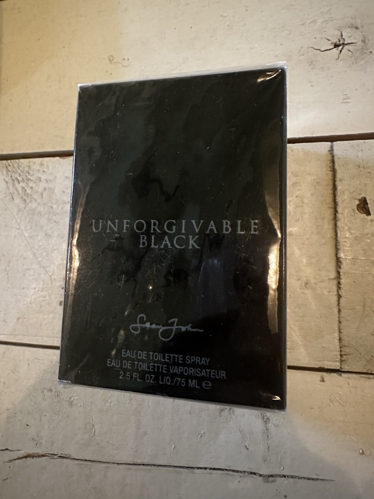 Unforgivable Black By Sean John Eau de Toilette Spray For Men 2.5 fl oz NEW