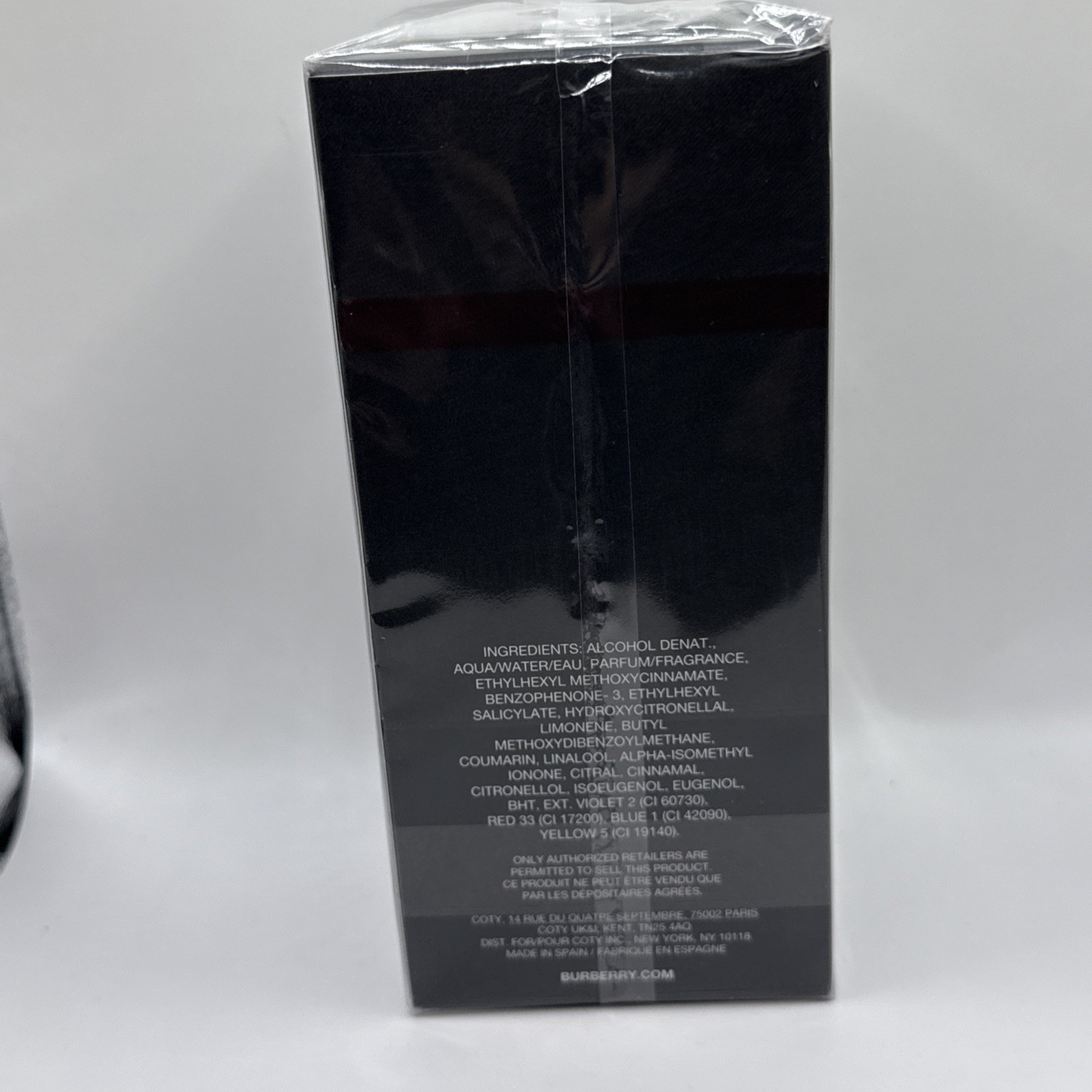 Burberry 3.3oz Men’s Eau de Toilette New In Box DISCONTINUED