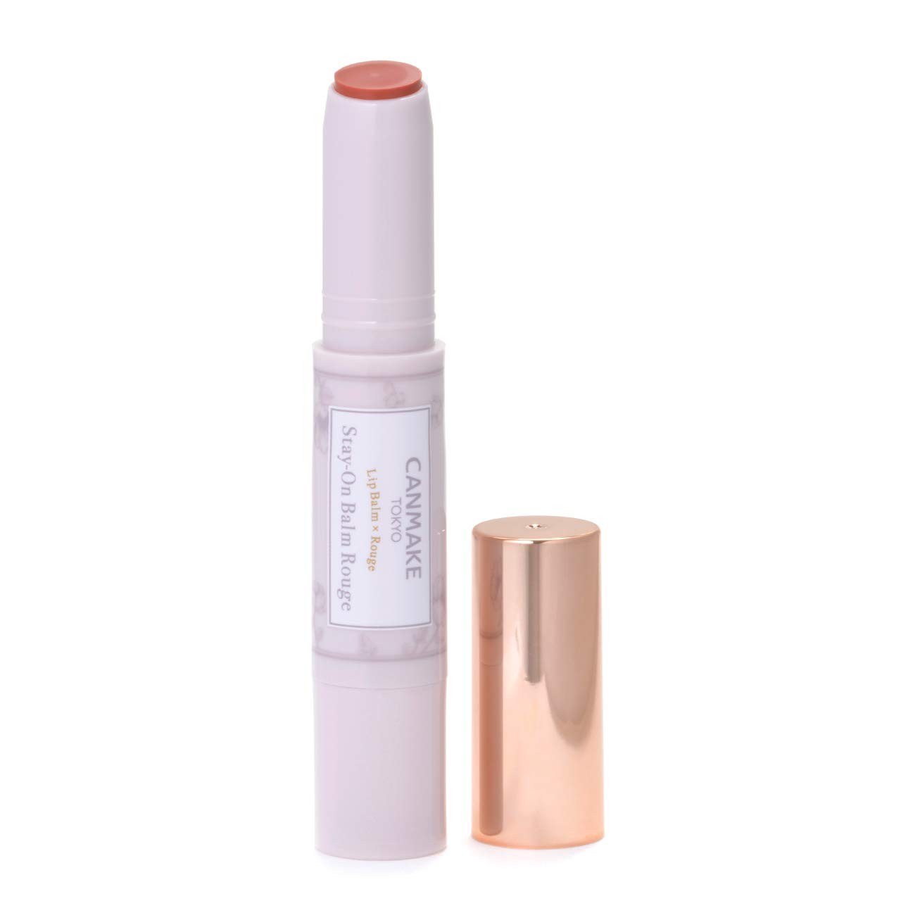 Canmake Stay-On Balm Rouge 18 Brownish Mandarin Lipstick (Single Item) 2.8g x 1