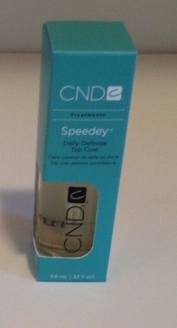 CND Nail Treatments – SPEEDEY- Daily Defense Top Coat – 9.8ml / 0.33oz