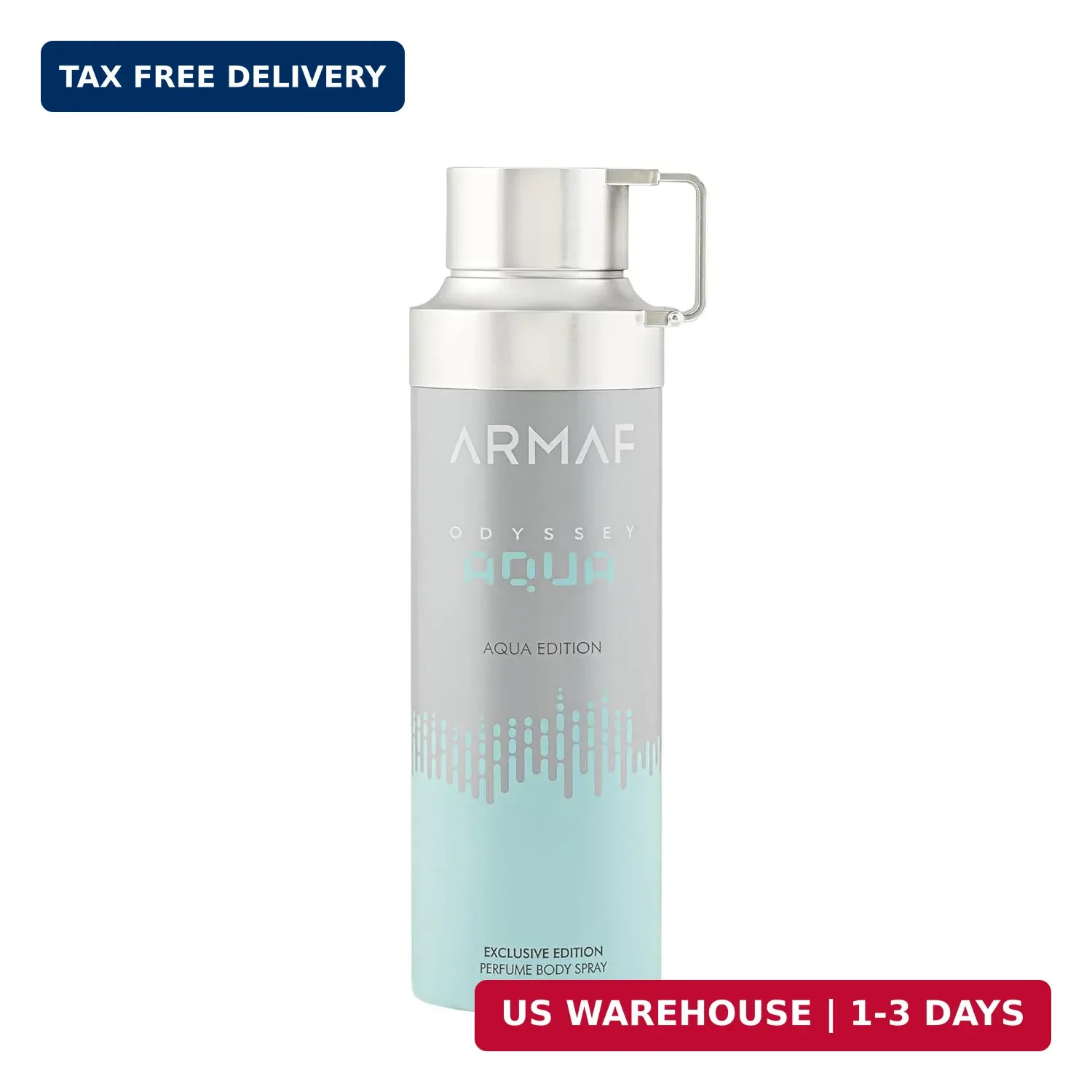 Armaf Odyssey Aqua – Citrus, Fresh, Aromatic, Woody – Perfume Body Spray for Men