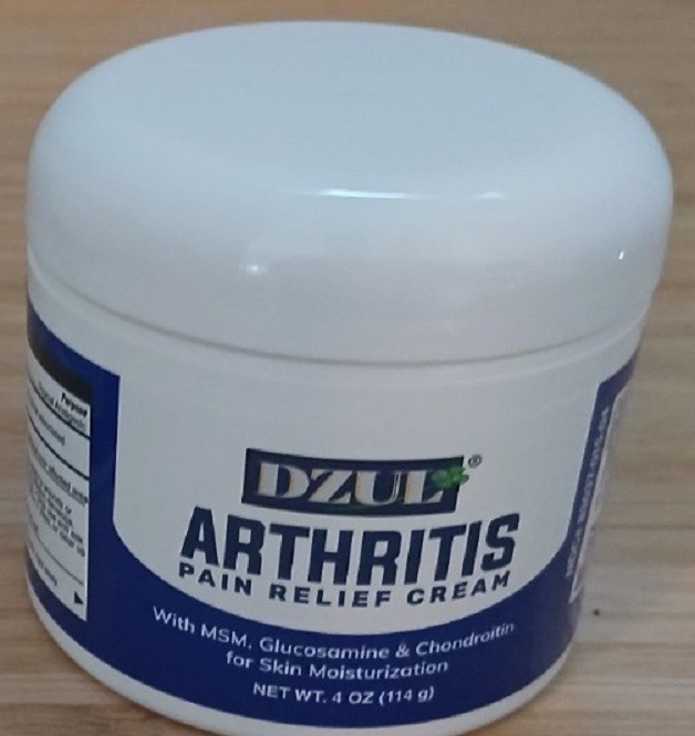 Dzul Pain Relief Cream Arthritis 04/28 or later