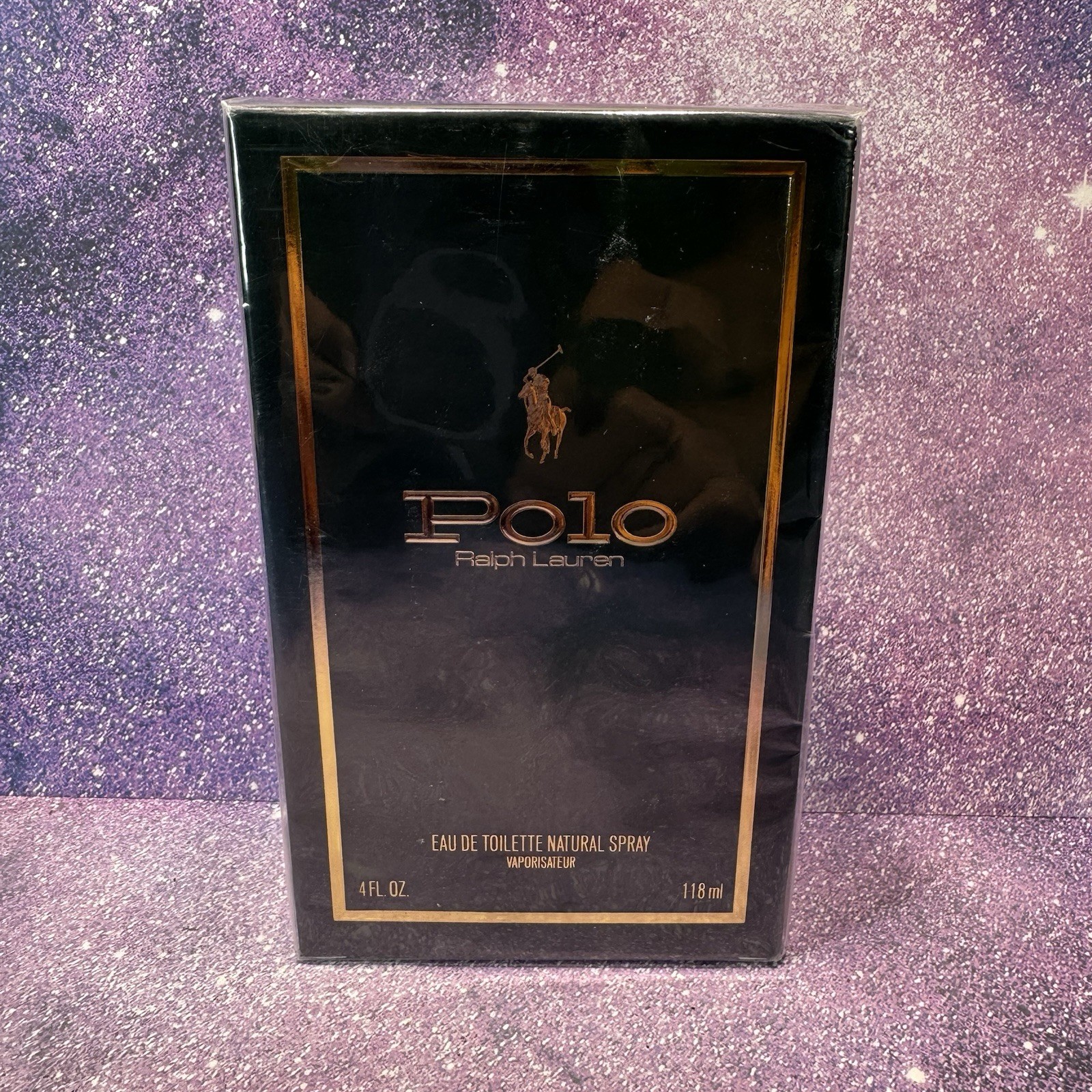 Polo Ralph Lauren Eau de Toilette Spray 4 Fl Oz Green Sealed