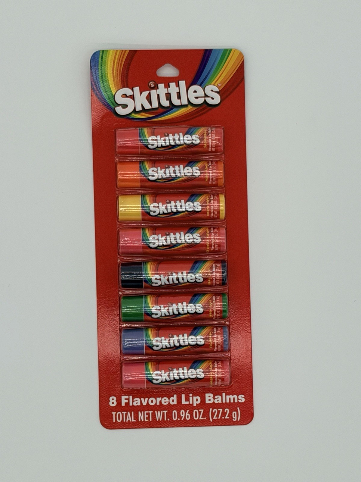 Skittles – Flavor Lip Balm Set – 8 Lip Balms – Multi Candy Flavor Pack