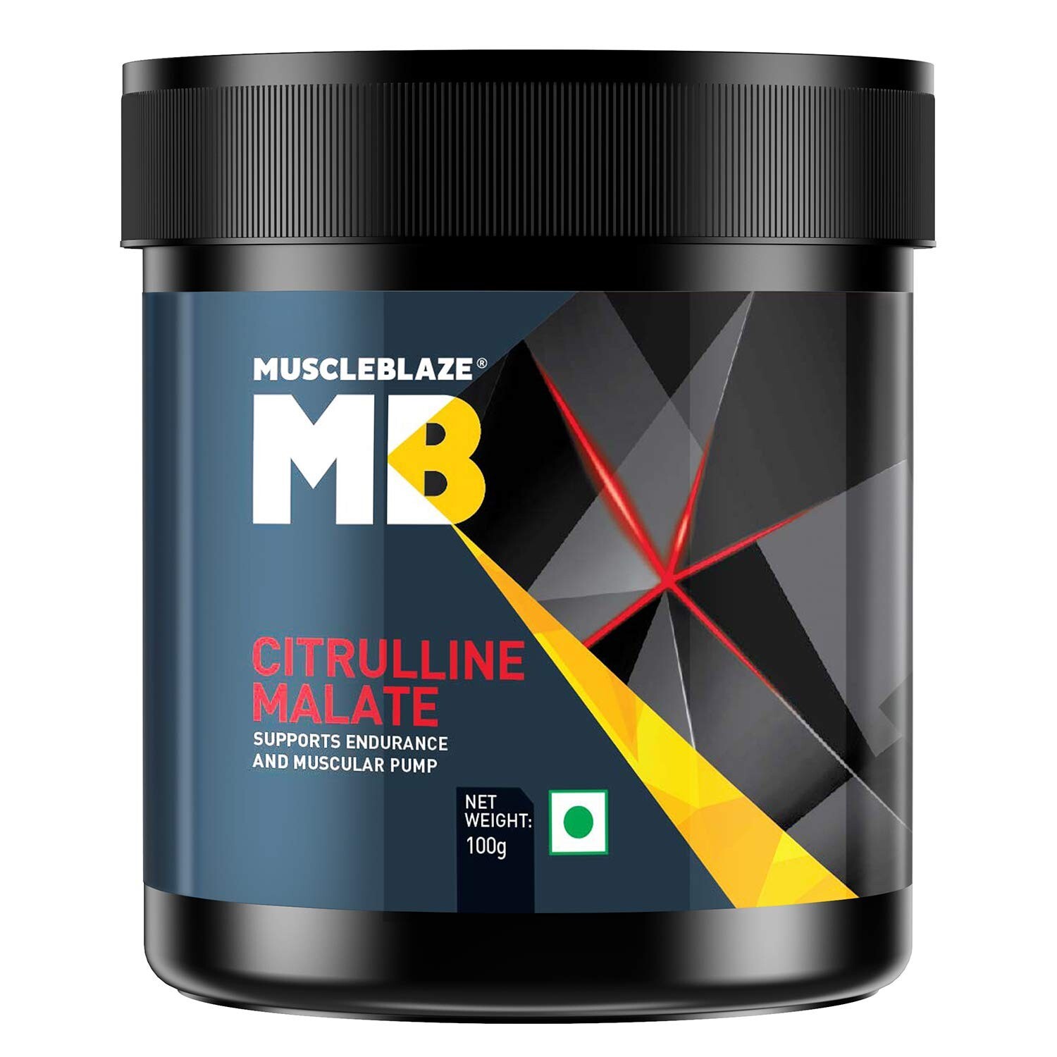 MuscleBlaze Citrulline Malate Supports Endurance & Muscle Pump 100Gm Unflavoured