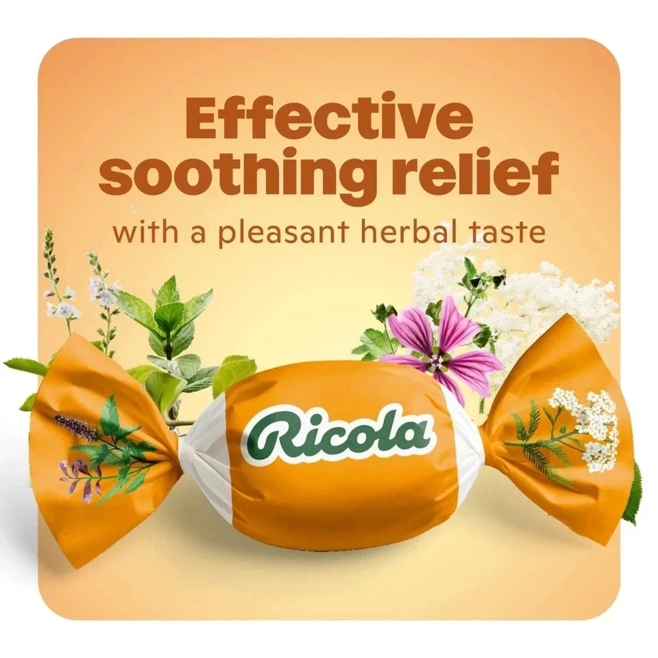 Ricola Honey Herb cough Drops 45 ct Value pack