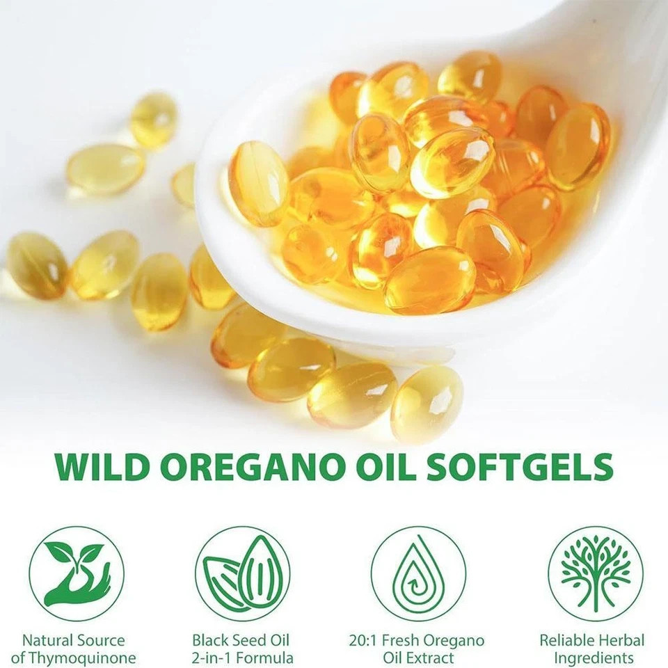 3X Micro Ingredients Oil of Oregano Softgels 6000mg Per Serving,900 Count total