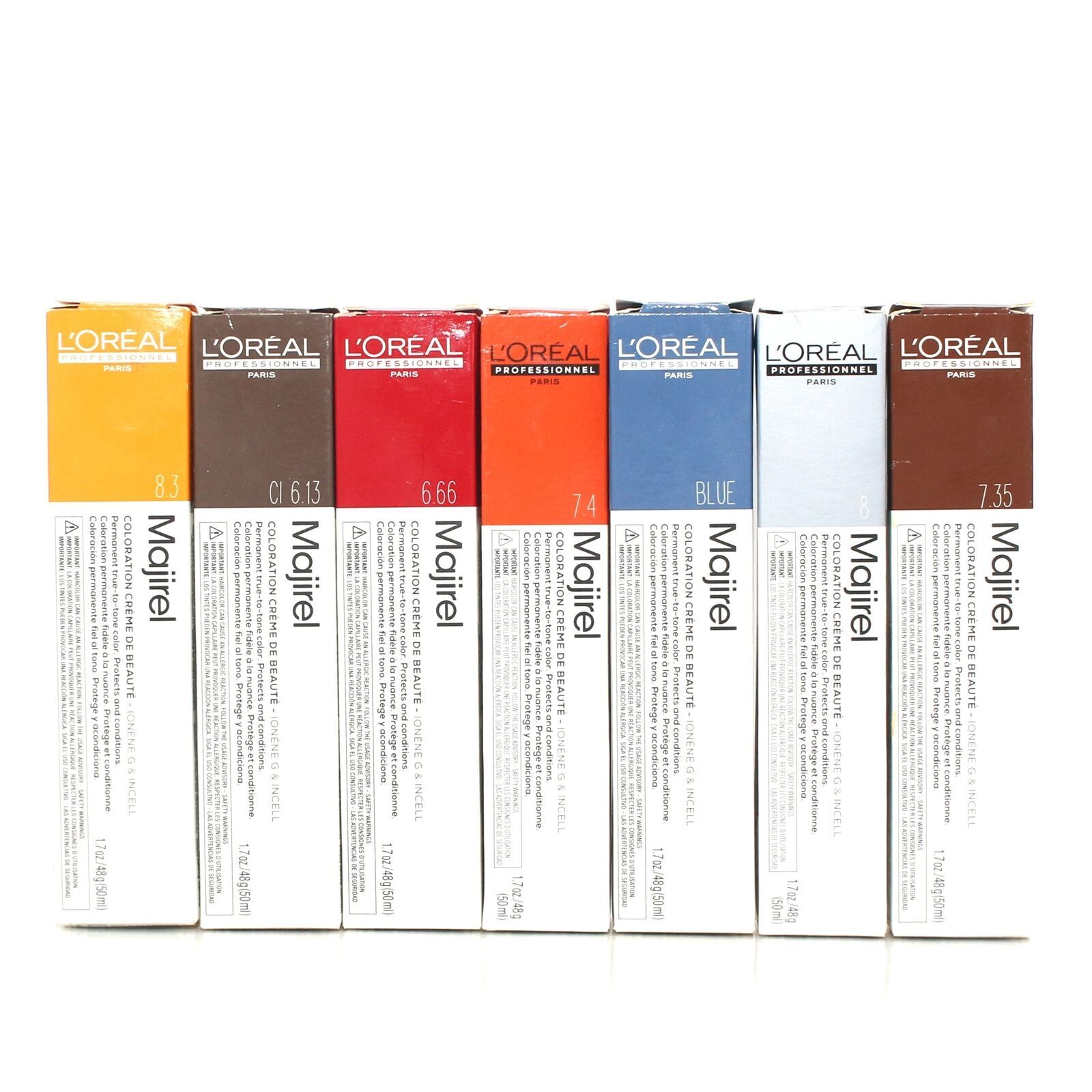 New Pkg Loreal’ MAJIREL Coloration Permanent Hair Color with Ionene ~ 1.7 oz.
