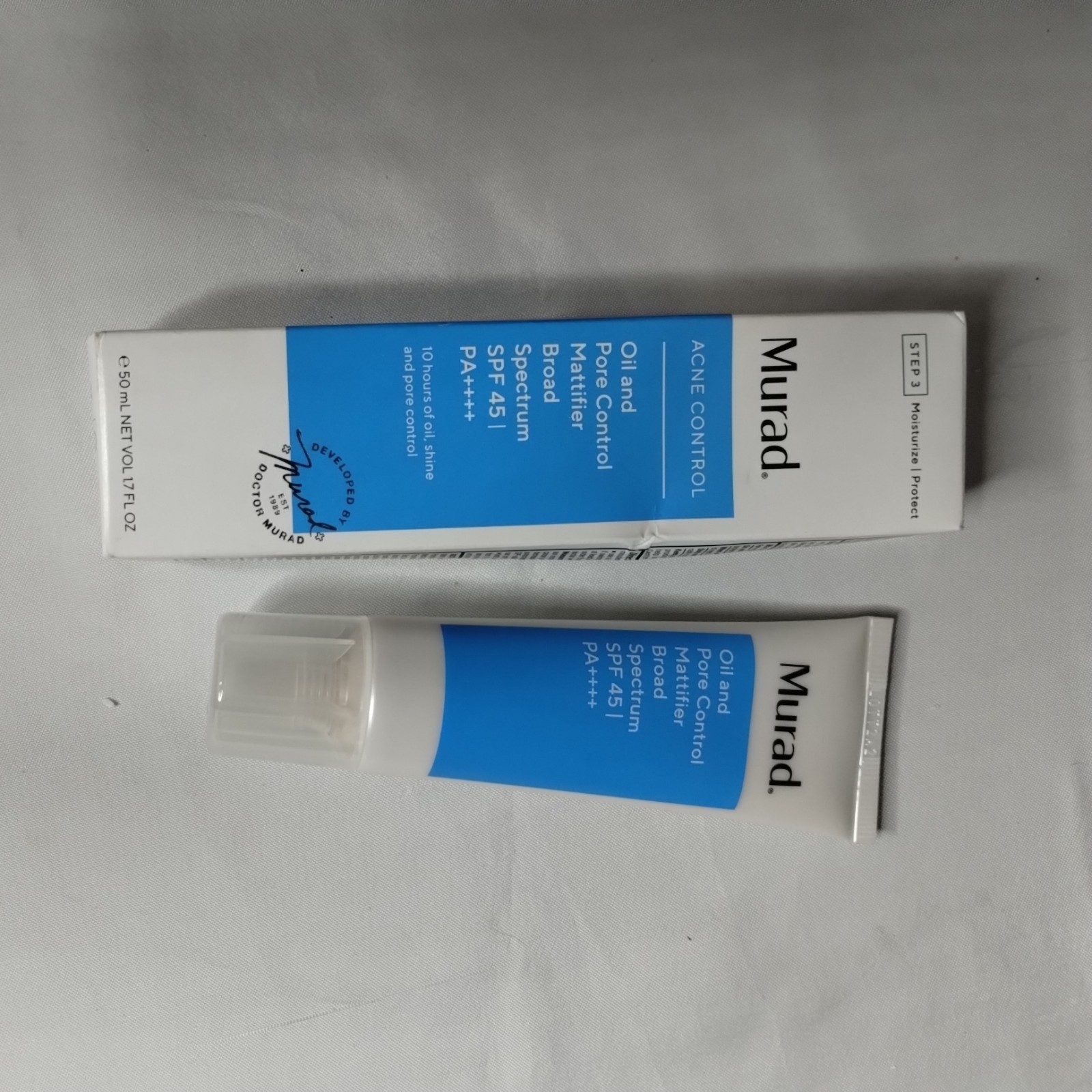 Murad Acne Control Oil and Pore Control Mattifier Broad Spectrum SPF 45