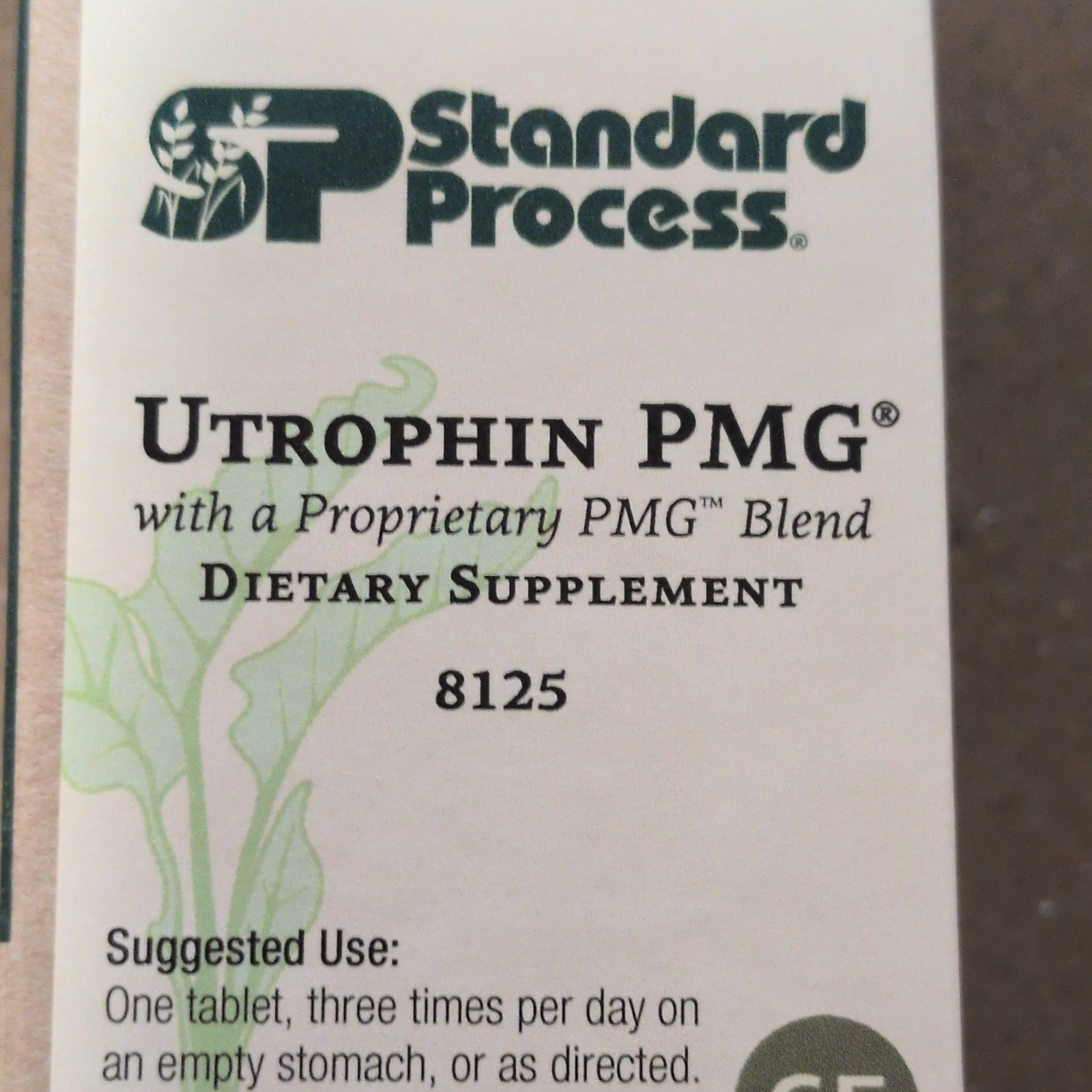 Standard Process Utrophin PMG Women’s Health Dietary Supplement 90 Tablets 8125