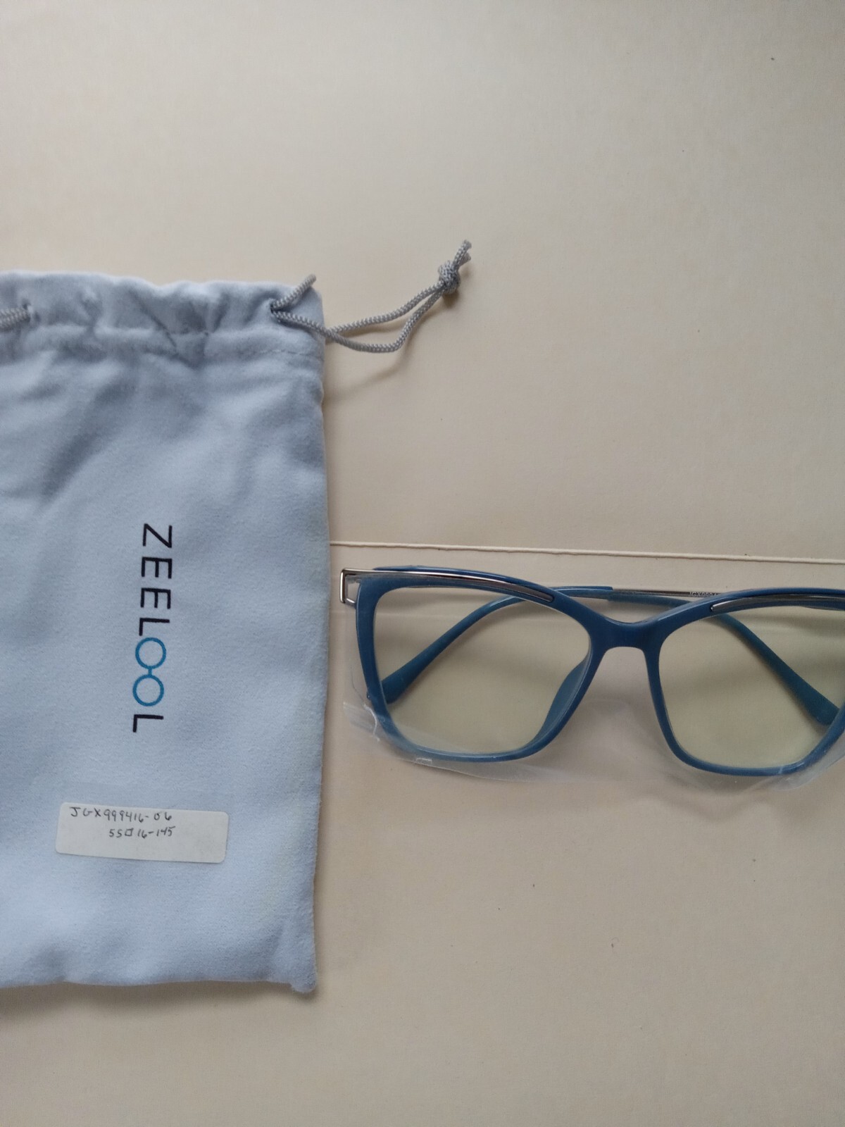 (141) ZEELOOL FRAMES ONLY JGX999416-06 55□16-145 NEW SEE PHOTOS