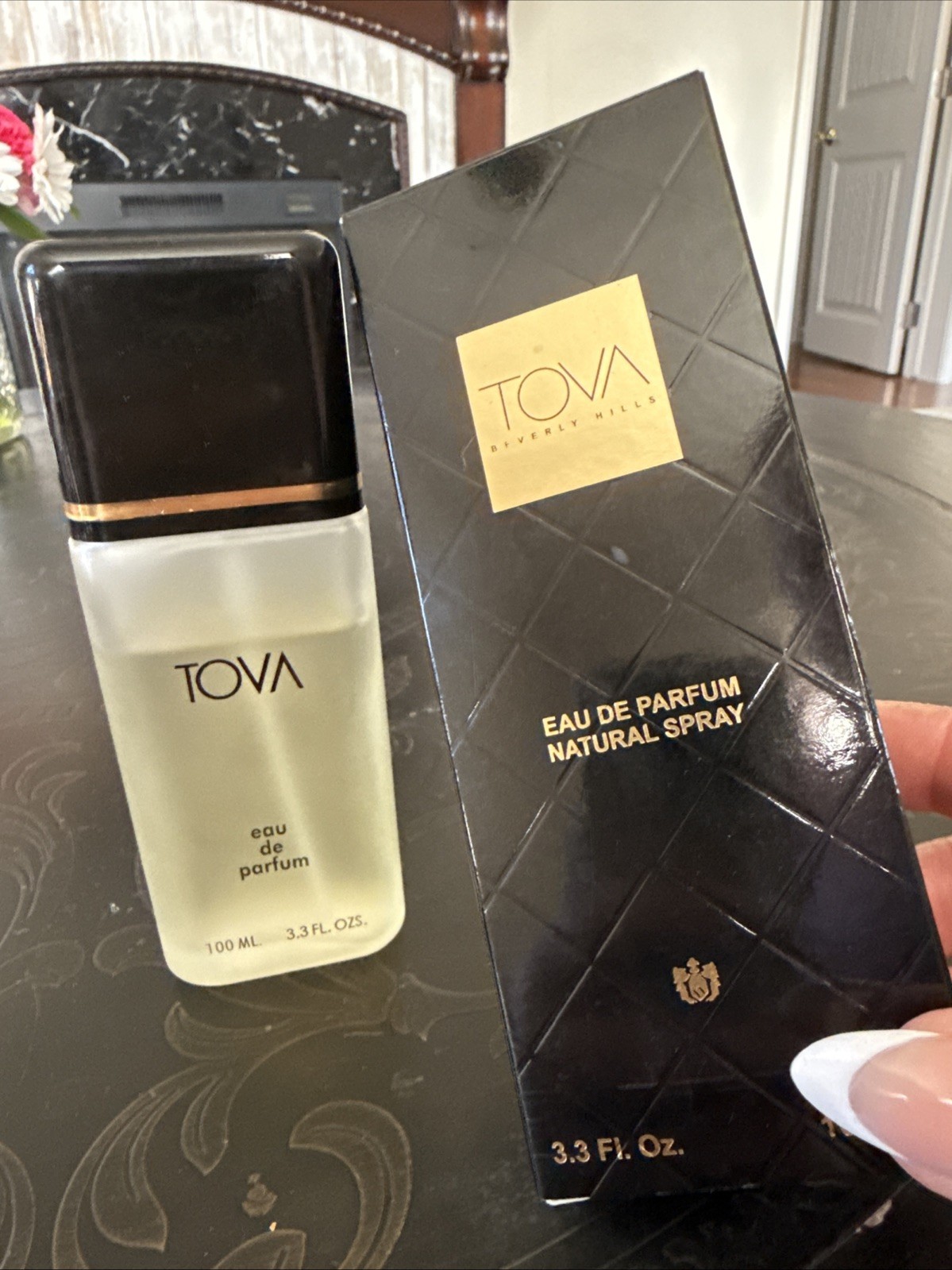 TOVA Beverly Hills EDP 3.3 Oz 100 SPLASH Perfume Original Vintage 1980’s