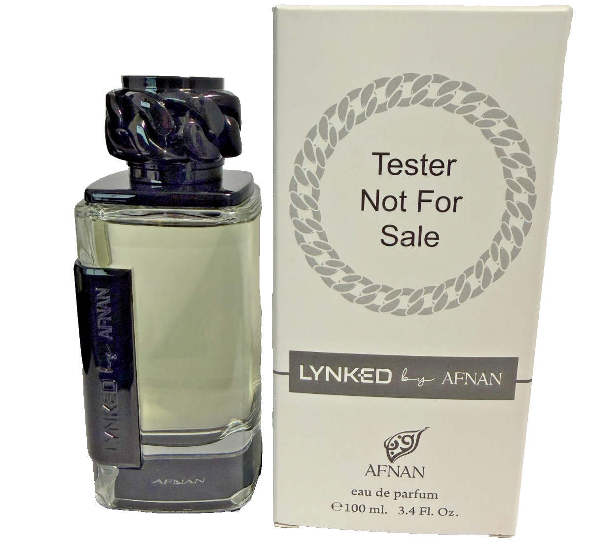 LYNKED Freedom MenAfnan Eau de Parfum Spray 3.4oz / 100ml New Launched White Box